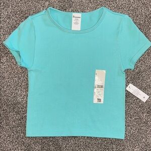 No Boundaries Turquoise Short Sleeve Tee